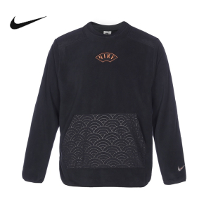 Nike耐克卫衣男装2022新款保暖舒适休闲跑步长袖套头衫DQ5062-010