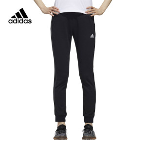 adidas 3-STRIPES ANKLE 锥形及踝运动裤 女款 黑色 DY8698
