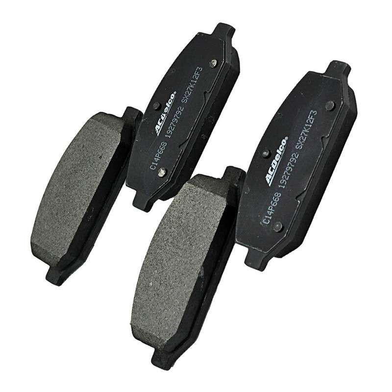 ac德科(acdelco 前刹车片 c14p668 前片 4片装(新赛欧1.2/1.4)