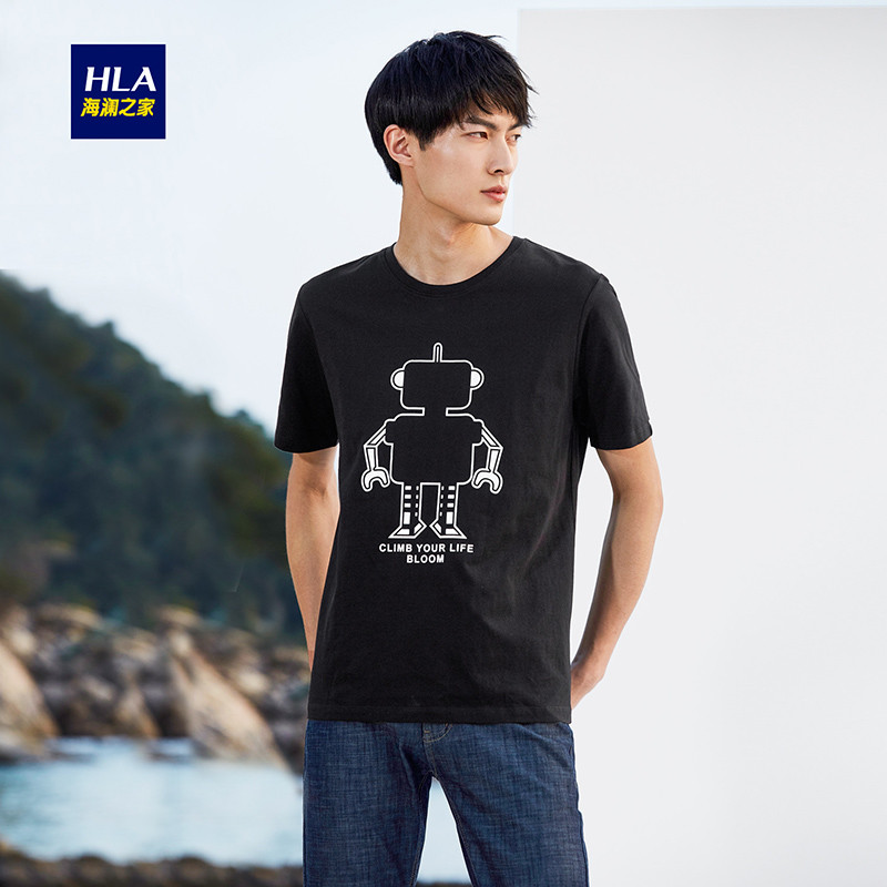 海澜之家(hla)男士t恤【价格 图片 品牌 报价】-苏宁易购海澜之家
