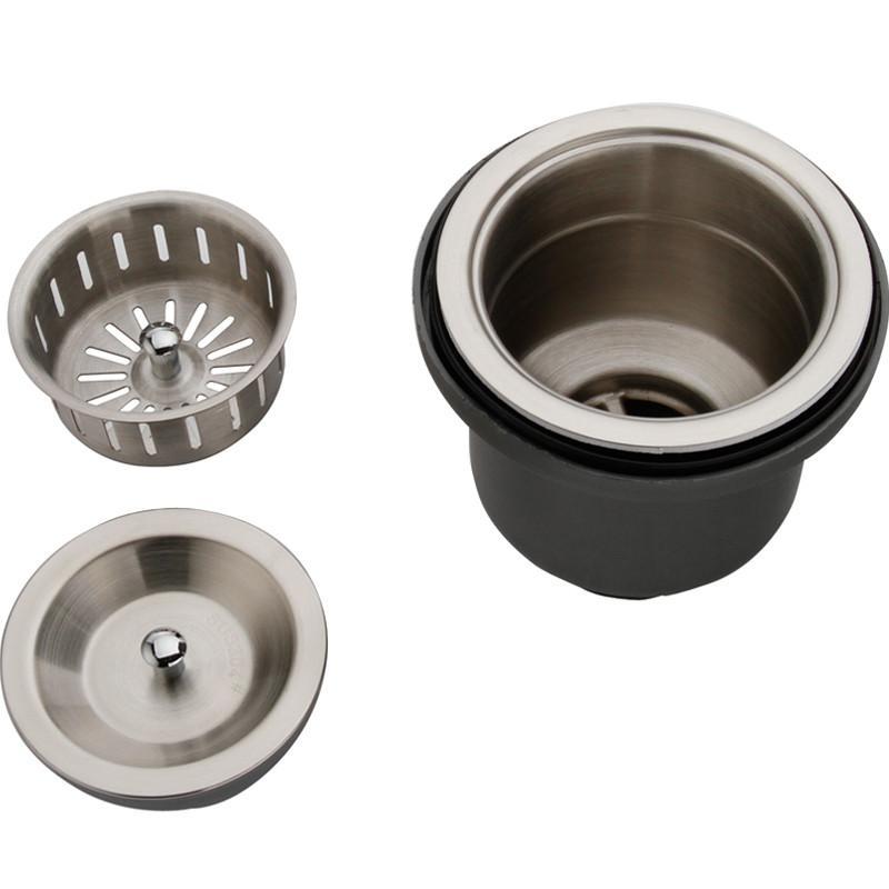 莱尔诗丹larsd9126水槽下水器洗菜盆下水配件厨房单槽下水管