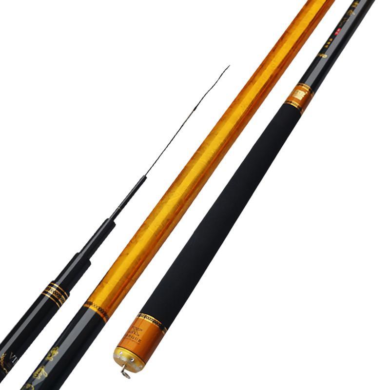 锐普钓鱼竿台钓竿3.6碳素长节手竿4.5.4米手杆鲤鱼竿手竿渔具钓具套装