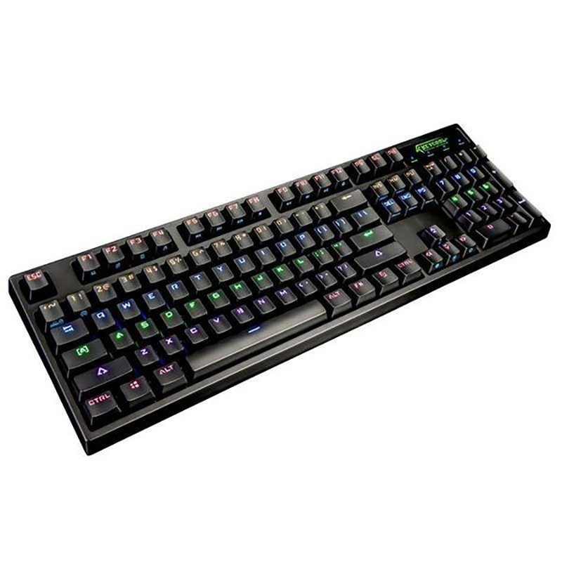 凯酷(keycool)hero 104 led黑色青轴荣耀版 混光机械键盘 游戏键盘