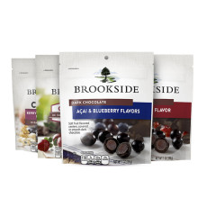 贝客诗 蔓越莓味 石榴味 蓝莓脆心味 蓝莓和阿萨伊果味 夹心黑巧克力 4件组合