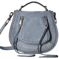 【苏宁美国直采】 Rebecca Minkoff 瑞贝卡·明可弗 小号Vanity系列磨砂皮革马鞍包