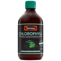 澳洲Swisse叶绿素液薄荷味 500ml/瓶 清体抗病强身祛除异味 海外原装进口