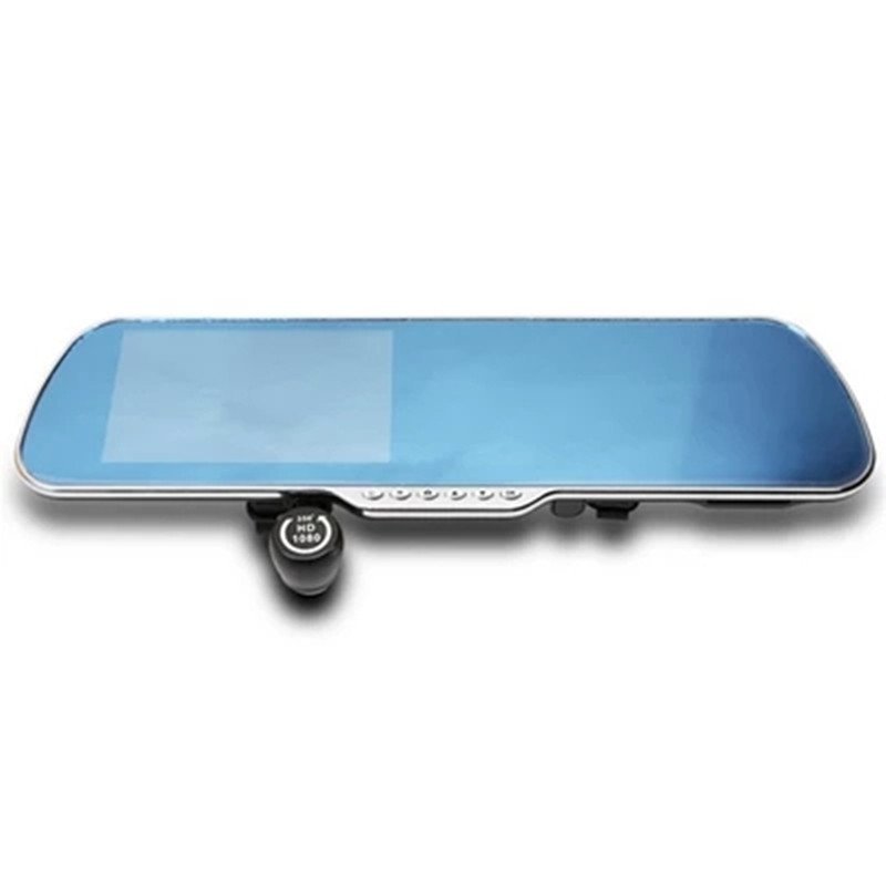 e路航e515行车记录仪 智能安卓后视镜导航仪双镜头高清倒车电子狗一体