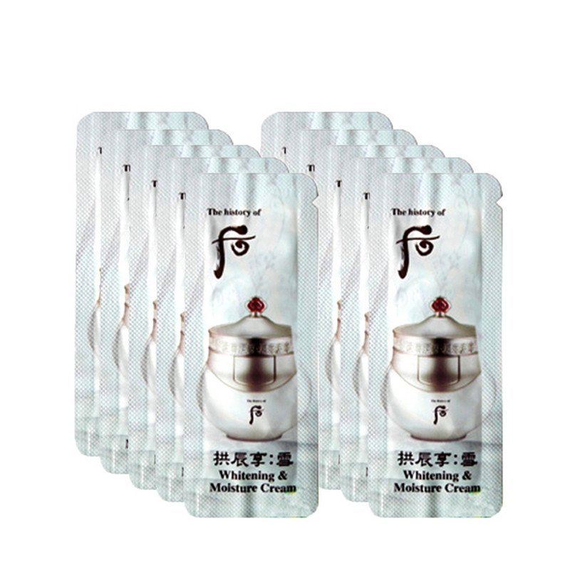 whoo后 拱辰享雪玉凝系列 小样晚霜1ml*10