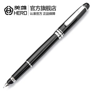 英雄(HERO) 钢笔 77盒铱金笔/墨水笔/签字笔 黑色钢笔