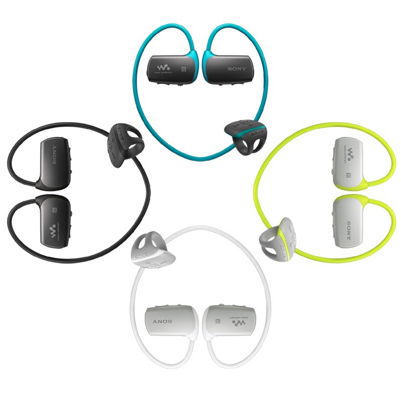 索尼nwz-ws615 头戴式蓝牙跑步运动耳机游泳mp3 防水音乐播放器 白色