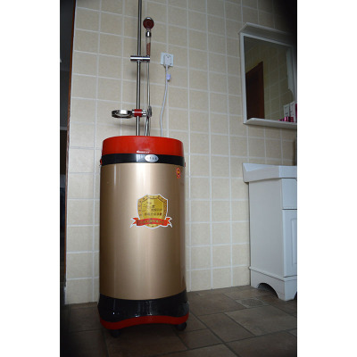 蜗牛贝贝85升洗澡机移动式家用不锈钢电热水器