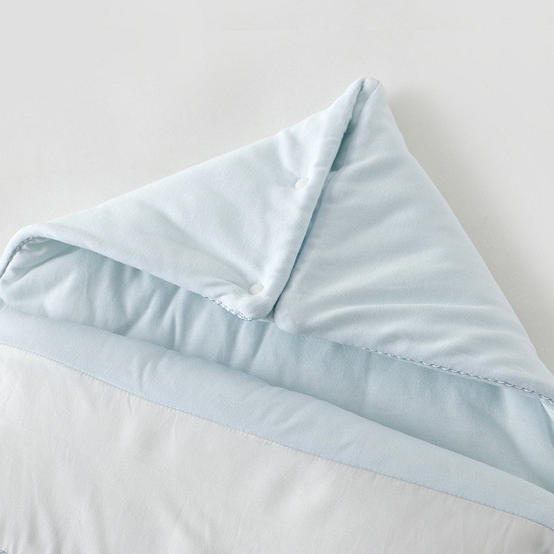 英氏婴儿睡袋夹棉保暖包被宝宝抱被小睡袋70*38cm 154108 154110