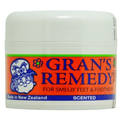 新西兰Gran's remedy 臭脚粉 老奶奶除味剂防脚气脚汗50g 橙色-微香味