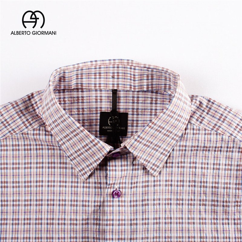 alberto giormani男士衬衫【价格 图片 品牌 报价】-苏宁易购艾柏图佐