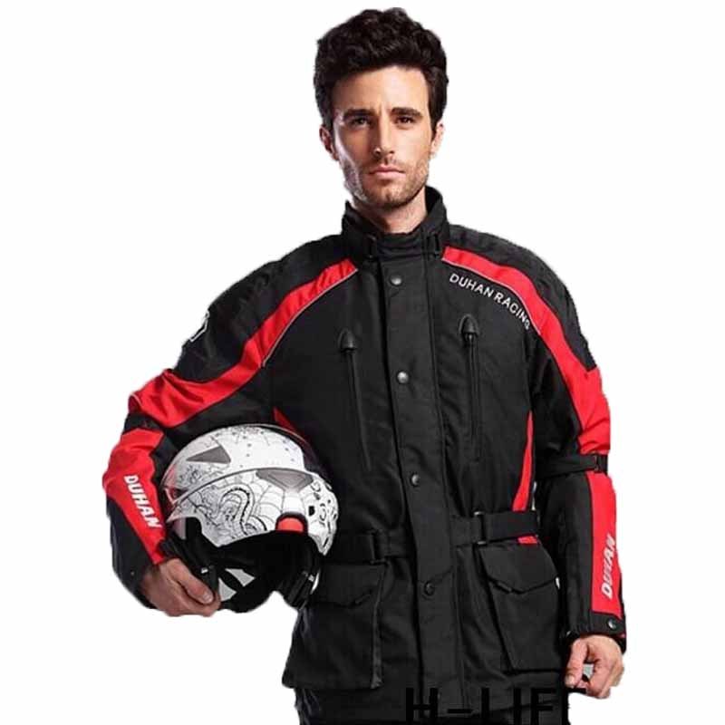 欧伦萨 户外运动黑色款摩托车赛车服 中褛 机车服