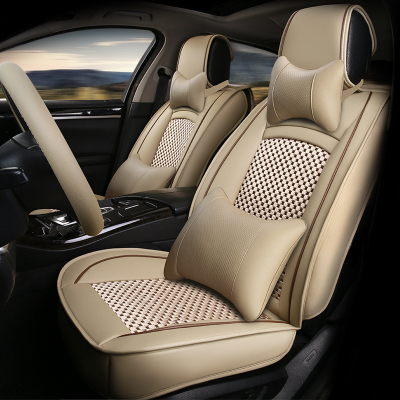 汽车坐垫四季通用座垫夏全包冰丝雷凌RAV4致炫威驰桑塔纳英朗逸朗动帝豪高尔夫POLO捷达天籁福美来轩逸骐达M3M6S5