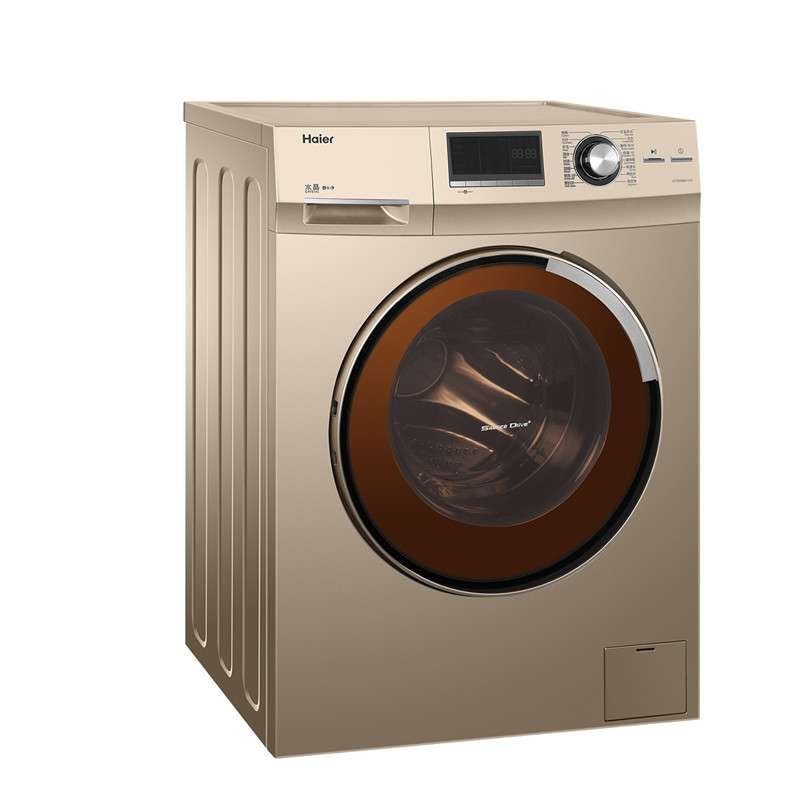 haier/海尔 g90658bx12g大容量芯变频滚筒洗衣机/9公斤水晶系列 下