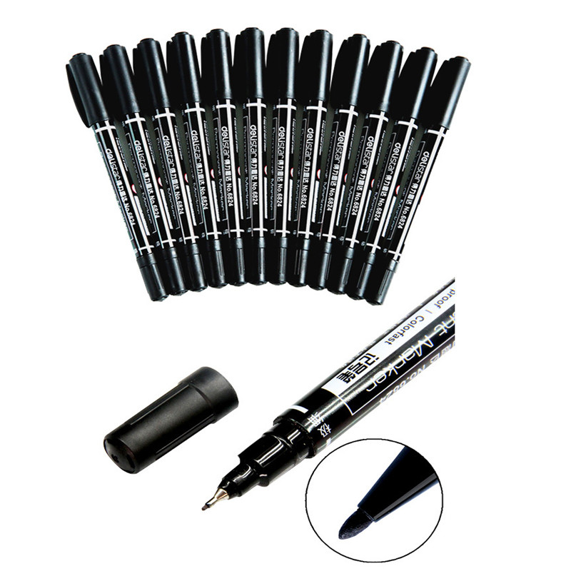 勾线笔60支 黑色水性勾线笔画画笔 记号笔