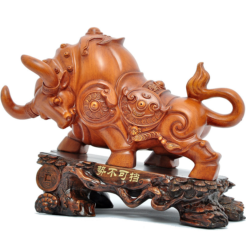 势不可挡牛摆件 办公室家居客厅工艺品装饰品 开业乔迁新居商务礼品