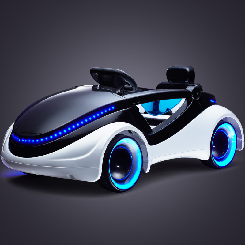 新款科幻儿童电动车四轮带遥控宝宝婴儿可坐玩具车小孩电动童车高端