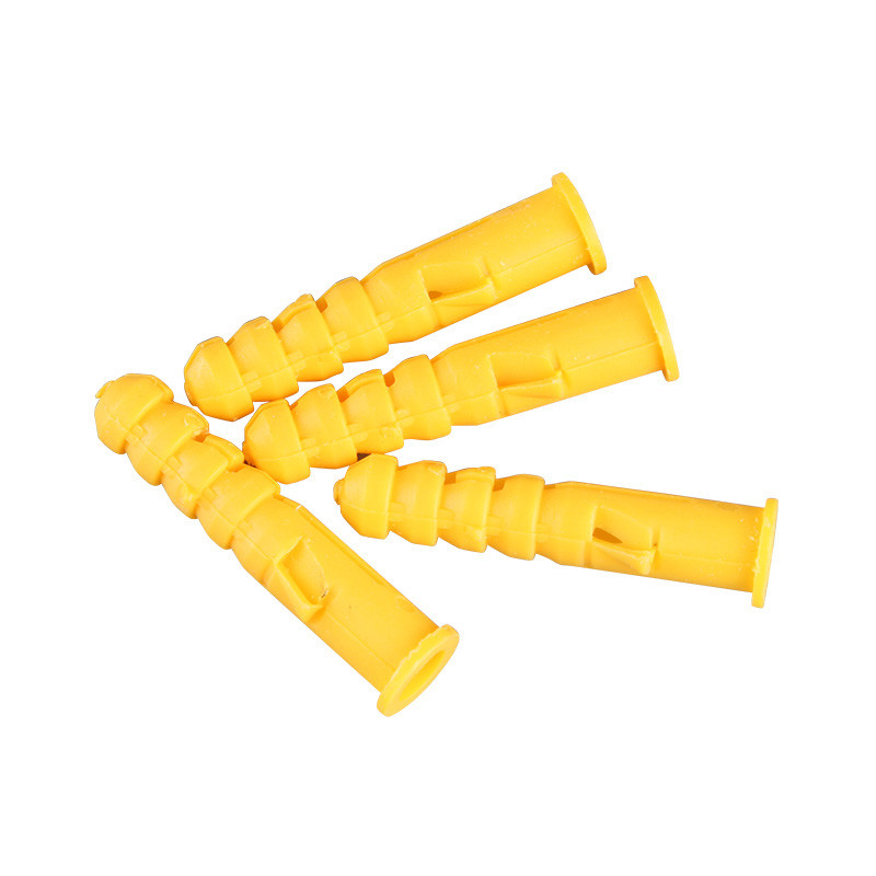 塑料膨胀管管锚栓墙膨胀螺丝膨胀螺栓膨胀塞配自攻钉6mm8mm10m