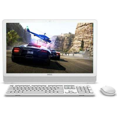 戴尔（Dell）灵越 3455-R5448W 23.8英寸一体机电脑（A6-7310 4G 500G 集显 DVD）白色