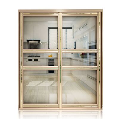 塞纳春天推拉门厨卫门钛镁合金玻璃门 厨房卫生间 型号 2001 单包门套