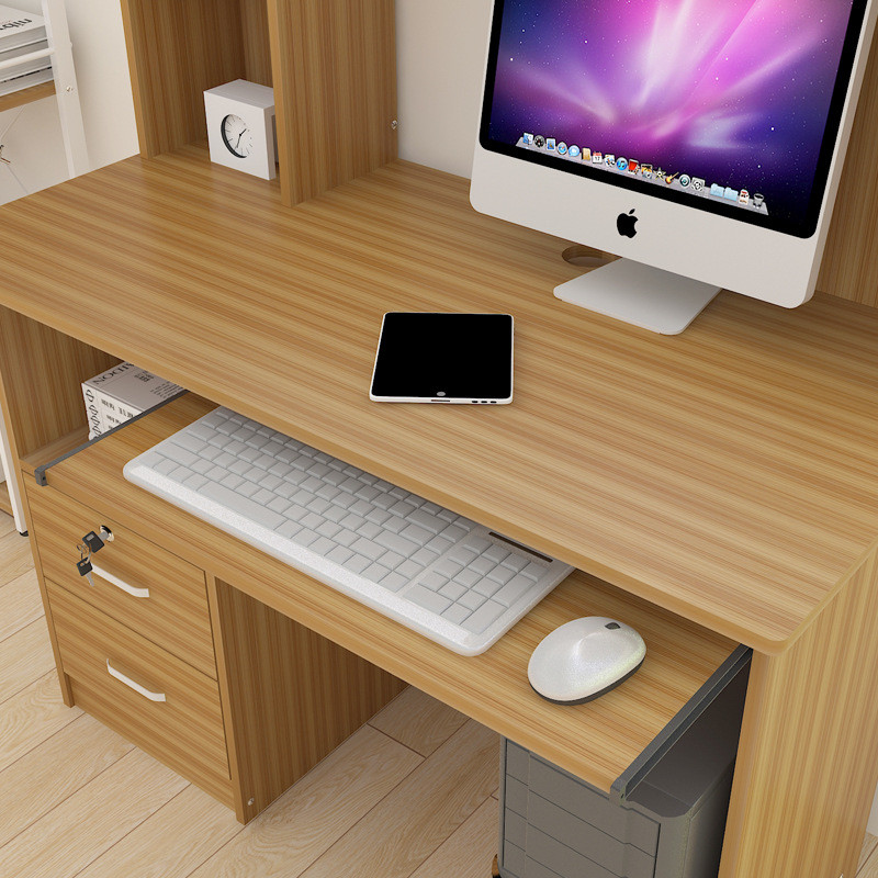 淮木(huaimu)简约现代电脑桌家用台式机简易办公桌学习电脑桌写字台