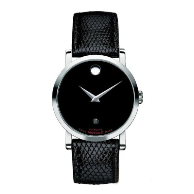 瑞士品牌Movado摩凡陀瑞红系列男士自动机械表皮带腕表0606114男表