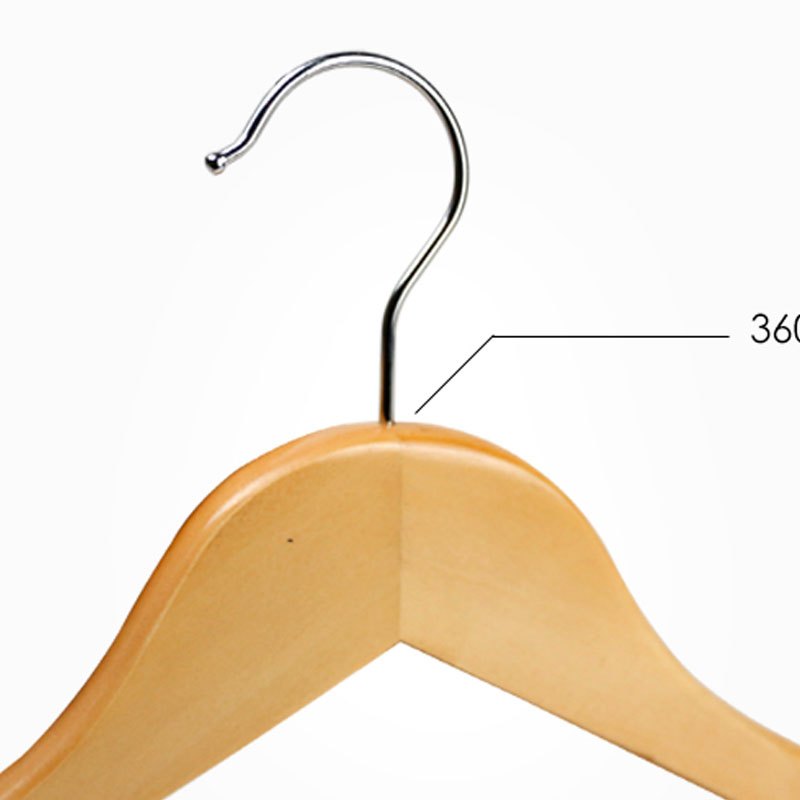 三特实木衣架木头衣撑木质服装店衣服撑子家用衣挂衣服挂衣服架子多