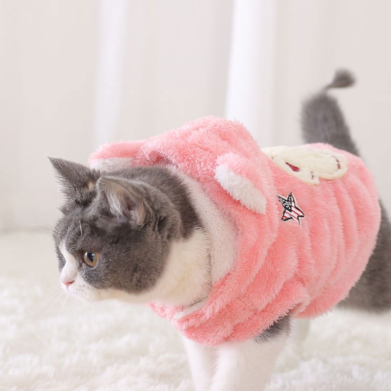 猫衣服宠物秋冬装保暖猫猫的小猫幼猫小型暹罗