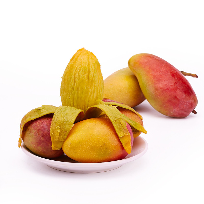 广西百色 新鲜小贵妃芒果 自家芒果 香甜多汁 4斤 包邮