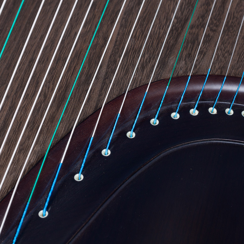 龙凤牌古筝初学者考级演奏筝工艺筝檀香雅韵黑檀红木楠木实木乐器手工