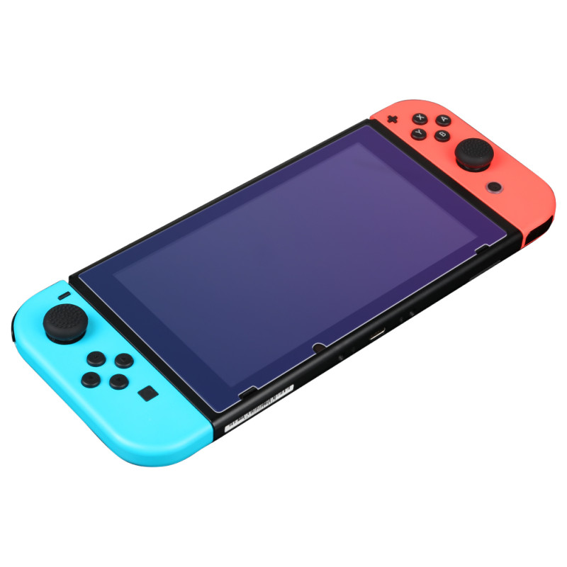 bubm 任天堂nintendo switch鋼化玻璃膜 防指紋switch保護貼膜 高清