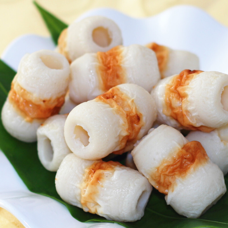 海霸王 量贩装台式竹轮 2.5kg/袋 火锅食材 火锅丸子