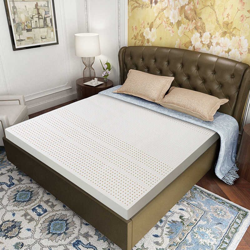 香港德升泰国进口天然乳胶床垫5cm10cm学生垫7.5cm1.5米1.