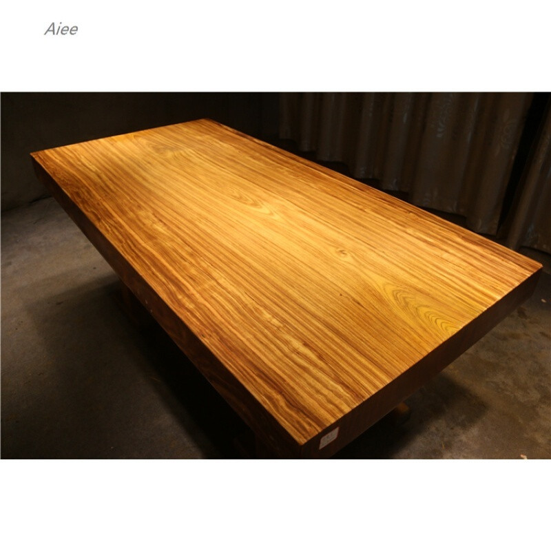 aiee乌金木斑马木原木实木大板桌 书桌茶桌餐桌画案吧台面板面材现货