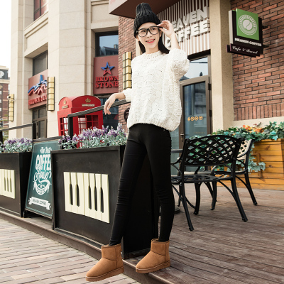 902新款2017新款秋冬季男女雪地靴情侣短靴子女靴短筒加绒加厚暖棉靴棉鞋定制