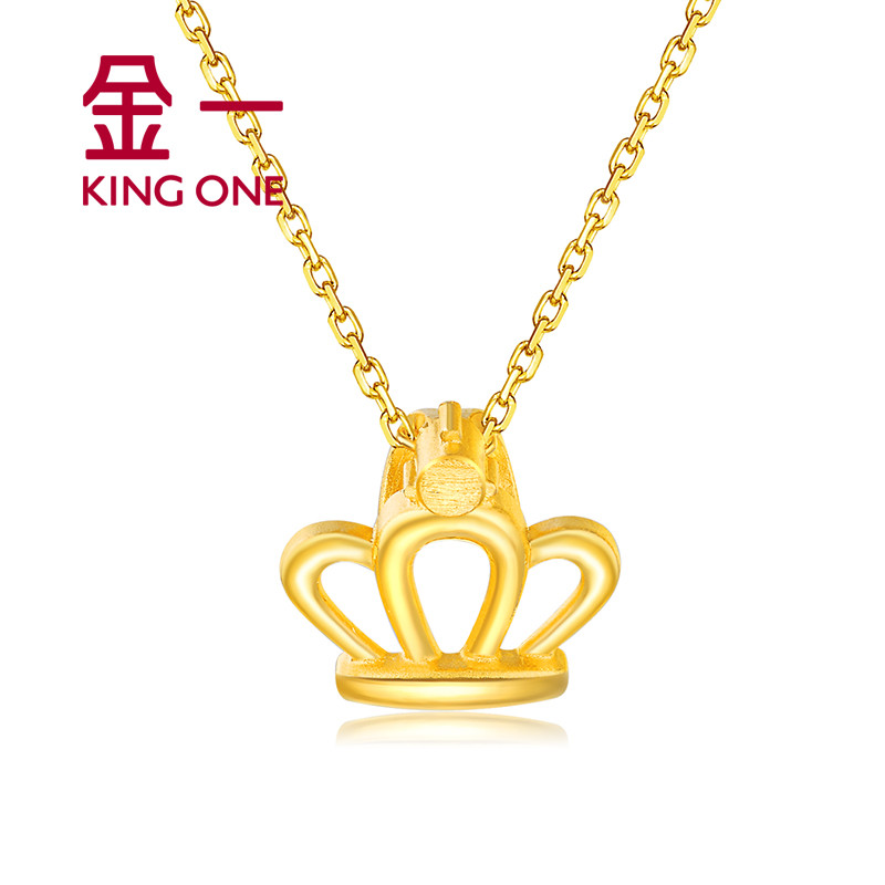 项链 金一吊坠/项链【价格 图片 品牌 报价】-苏宁易购小在珠宝专营店