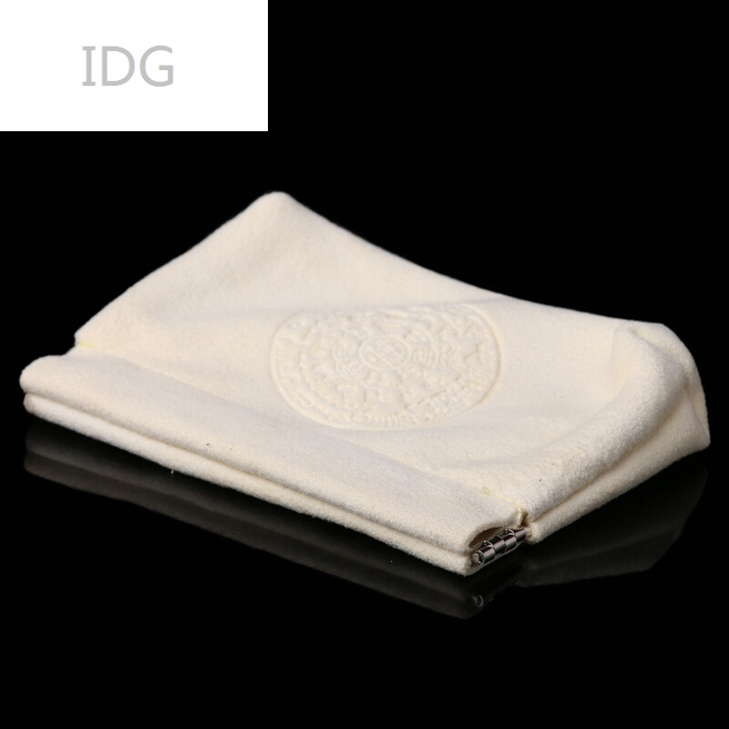 idg130羊皮袋文玩袋子手串佛珠盘珠袋古玩袋抛光养护收纳手链首饰布袋