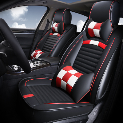 大众朗逸宝来捷达POLO桑塔纳速腾途观帕萨特凌度专用汽车座套四季通用全包围皮革坐垫套