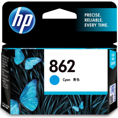 惠普(HP)CB318ZZ 862 青色墨盒(适用Photosmart 5510 7510 B8558 C6388)