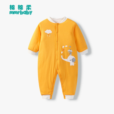 儿童连体衣冬季婴儿加厚男女宝宝6-12个月婴幼儿爬爬服棉衣1-3岁