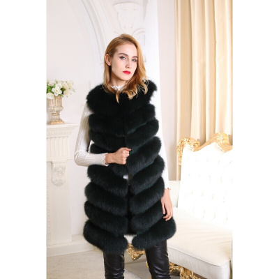 新款海宁皮草韩版显瘦外套小面包块狐狸毛女短款