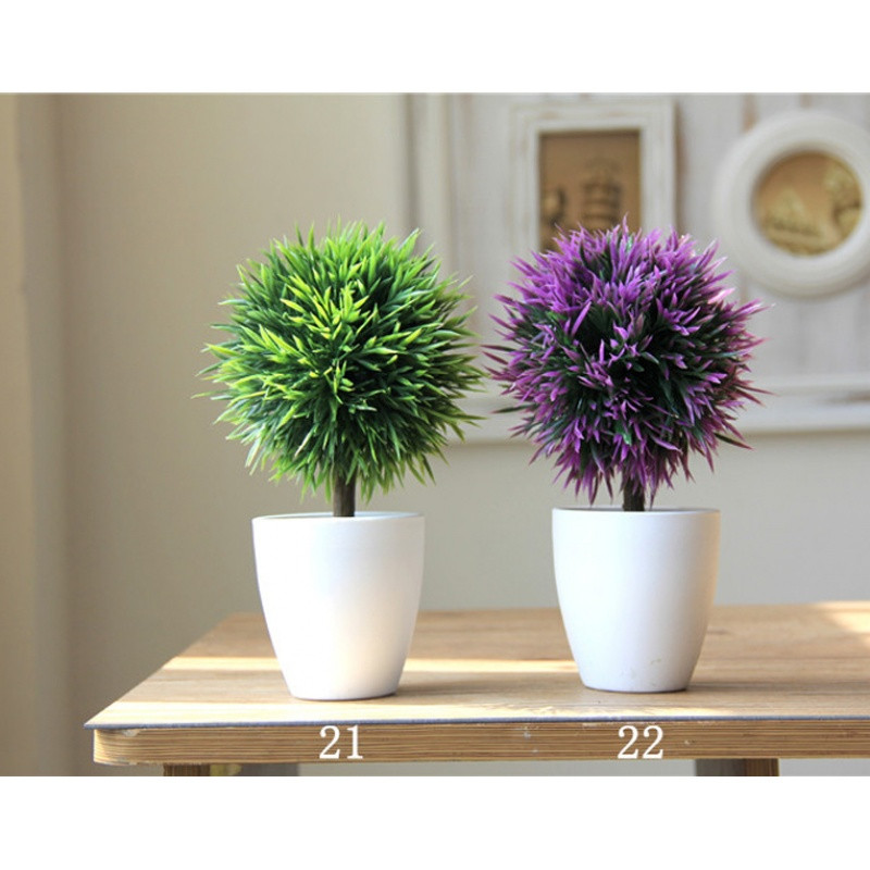 仿真盆景植物小盆栽迷你假绿植摆件塑料绢花花卉室内家居装饰