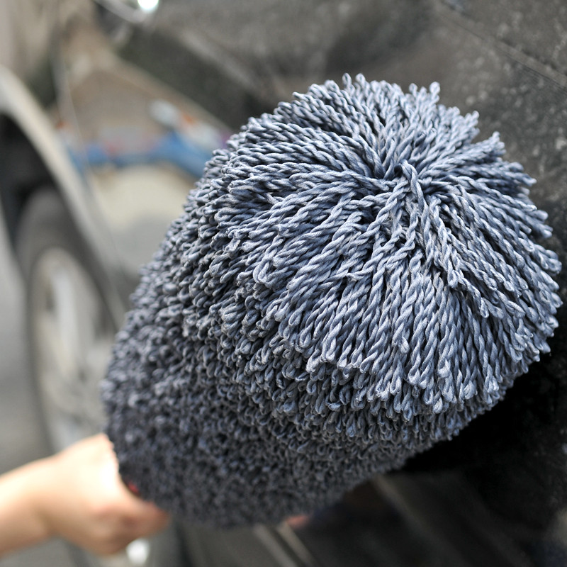 纳米软毛伸缩式蜡拖洗车拖把汽车刷掸子车用刷子除尘毛刷清洁用品