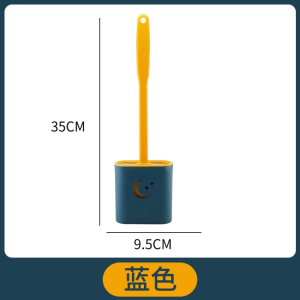 阿斯卡利(ASCARI)无死角马桶刷家用卫生间壁挂式套装洗厕所刷子清洁硅胶马桶刷