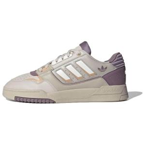 美国代购Adidas Originals三叶草Drop Step LOW 2.0 耐磨透气低帮板鞋女款灰紫色IG4337