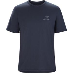 始祖鸟Arc'teryx 男子 新款Emblem Wool T-Shirt 透气舒适吸汗短袖 户外运动休闲速干T恤男