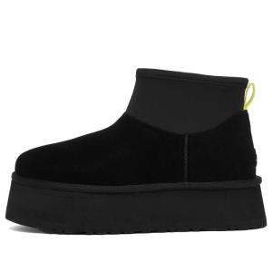 UGG 女士户外雪地靴 Classic Mini Dipper 舒适透气休闲百搭短靴 全球购